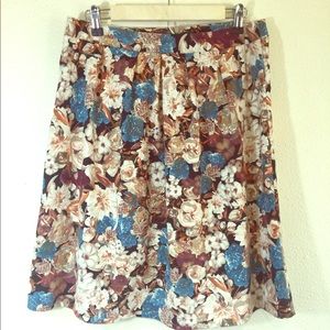 Adorable pleated A-line skirt vintage